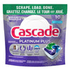 CASCADE PLATINUM PLUS DISHWASHING DETERGENT FRESH SCENT 10s