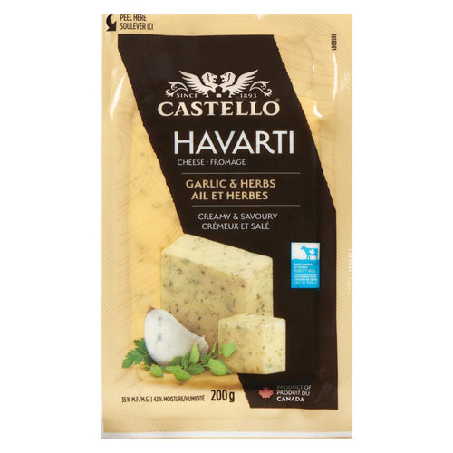 CASTELLO HAVARTI GARLIC & HERB