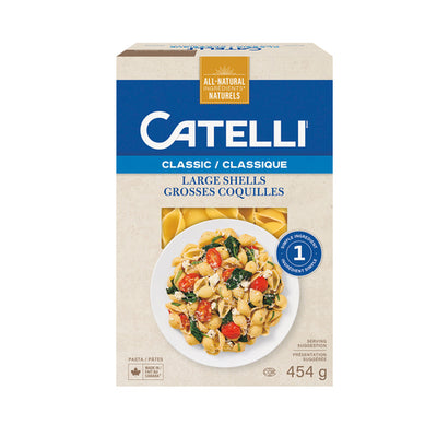 CATELLI LARGE PASTA SHELL 454g