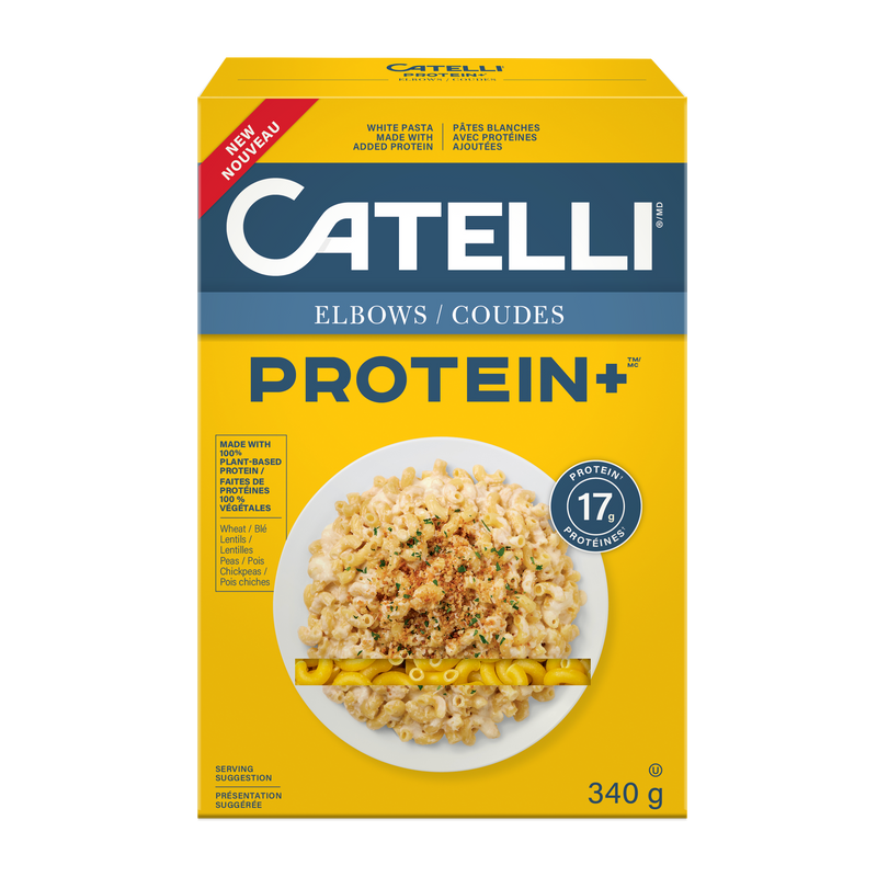 CATELLI PROTEIN ELBOW PASTA [340 g]