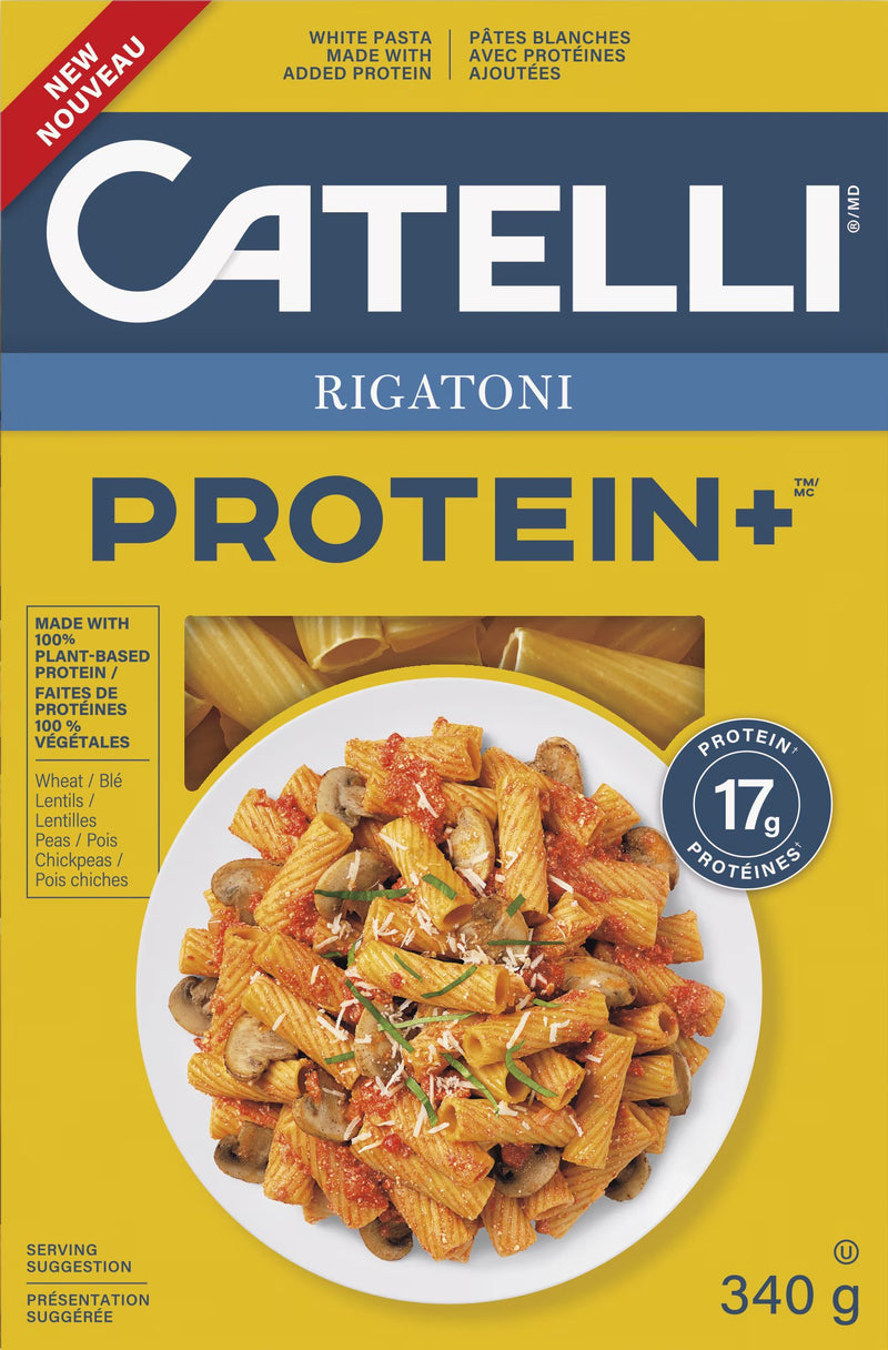 CATELLI PROTEIN RIGATONI PASTA [340 g]