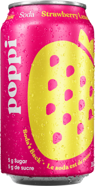 POPPI STRAWBRY LIME 4x355ml [4 ea]