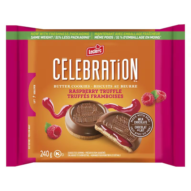 CELEB RASPBRY CHOCO COOKIES [240 g]