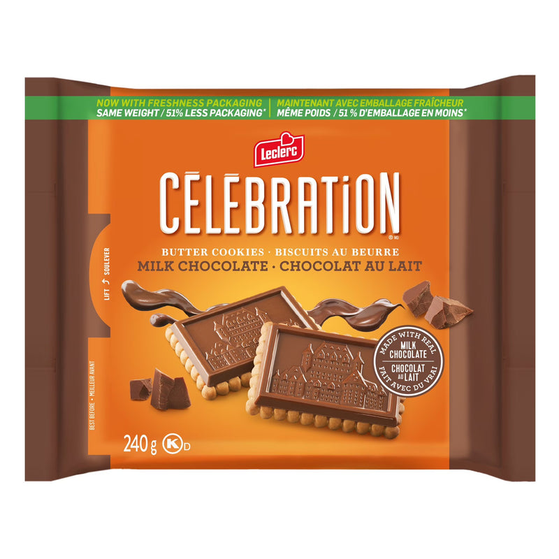 CELEB CHOCO TOP BUTTER COOKIES [240 g]
