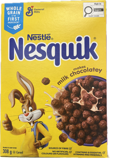 GENERAL MILLS NESQUIK CEREAL 308g