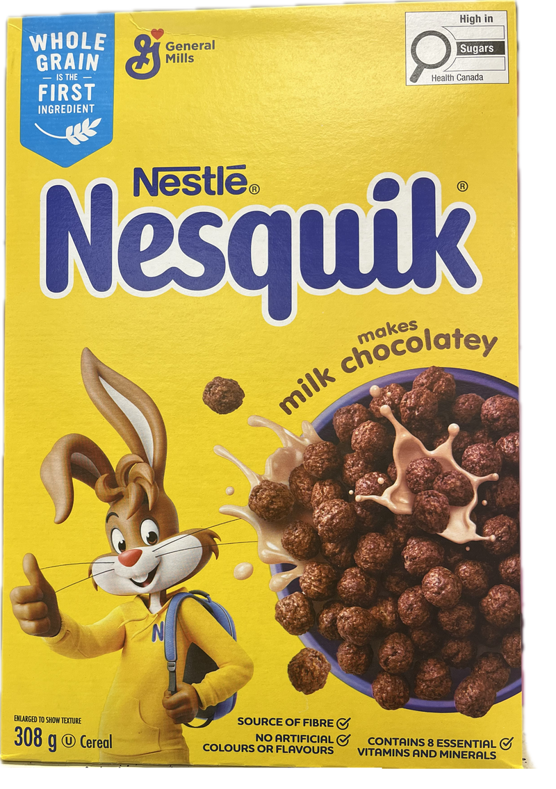 GENERAL MILLS NESQUIK CEREAL 308g
