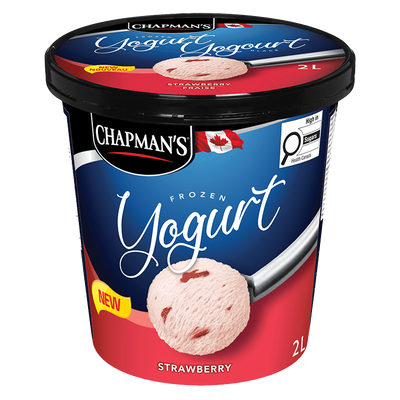 CHAPMAN'S FROZEN YOGURT STRAWBERRY 2L