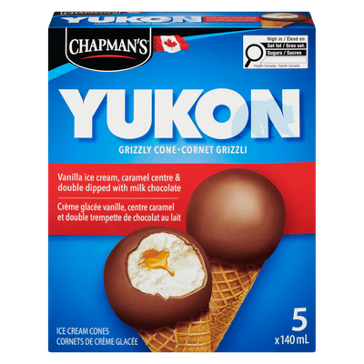 CHAMPAN'S YUKON GRIZZLY ICE CREAM CONE DOUBLE THE DIP 5pk