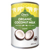 CHAS COCONUT MILK ORGNC LGHT [400 ml]