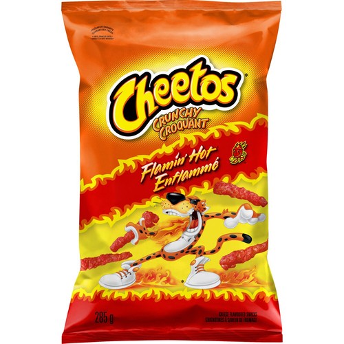 CHEETOS CRUNCHY FLAMING HOT [285 g]