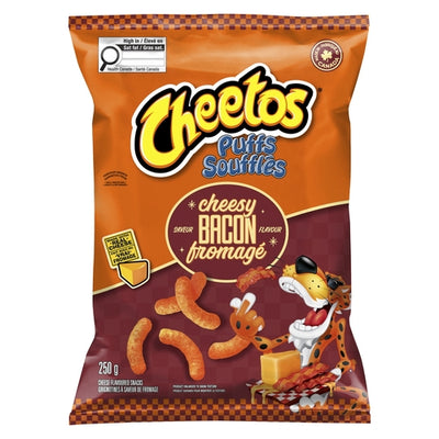 CHEETOS PUFFS CHEESY BACON [250 g]