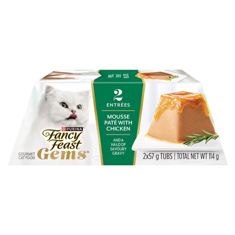 FANCY FEAST GEMS MOUSSE PATE WITH CHICKEN 114g