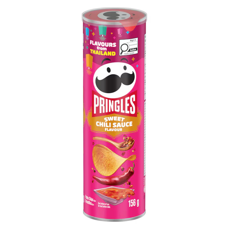 PRINGLES SWT CHILI  SCE FLAVOR [156 g]