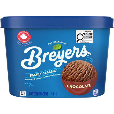 BREYERS CLASSIC CHOCOLATE ICE CREAM 1.41L