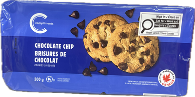 COMPLIMENTS CHOCOLATE CHIP COOKIES 300g