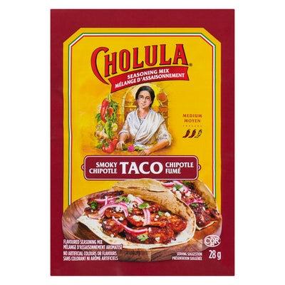 CHOLUBA SMOKEY CHIPOTLE TACO SEASONING 28g