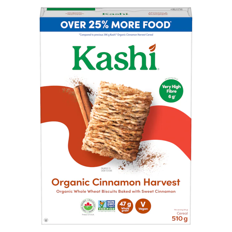 KASHI CINNAMON HARVST ORGNC [510 g]