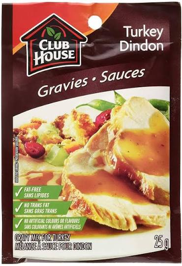 CLUB HOUSE MIX TURKEY GRAVY [25 GRAM]