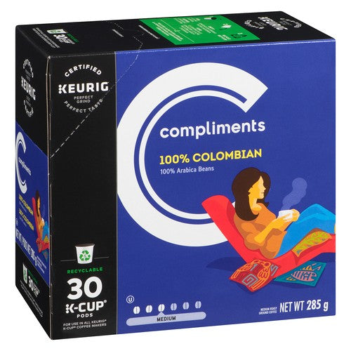 COMP 100% COLOMBIAN KCUP 30PK [30 ea]