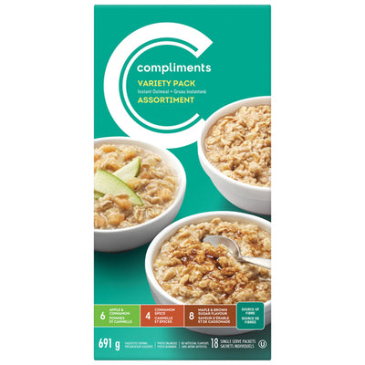 COMP INST OATMEAL VARITY PACK [691 g]