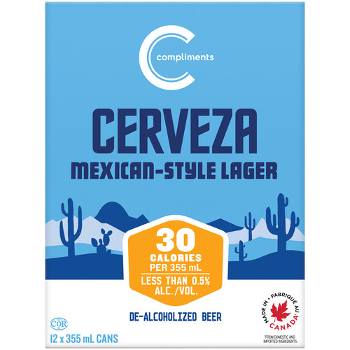 COMP NON ALC BEER CERVEZA 12p [12 ea]