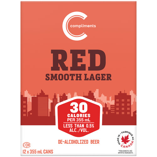 COMP NON ALC BEER RED BREW 12p [12 ea]