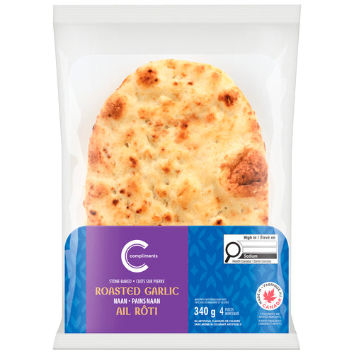COMP ROASTED GARLIC NAAN [340 g]