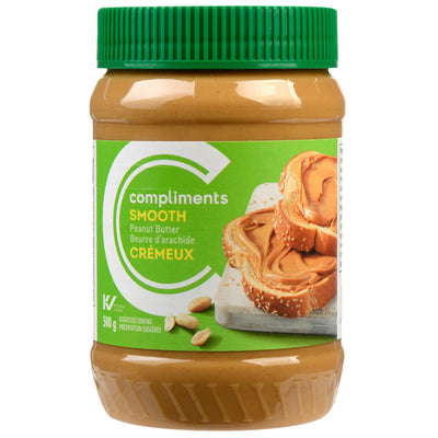 COMP SMOOTH PEANUT BUTTER [500 GM]