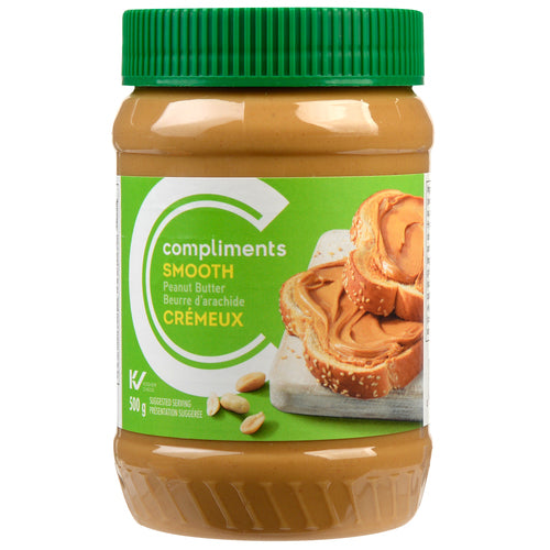 COMP SMOOTH PEANUT BUTTER [500 GM]
