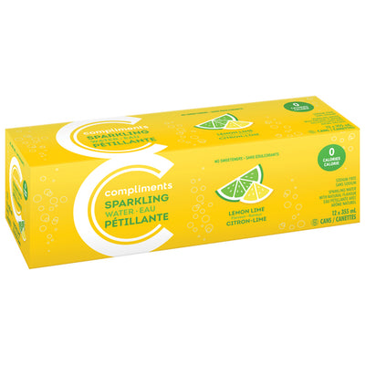 COMP SPRK WATR LEMN LIME 12pk