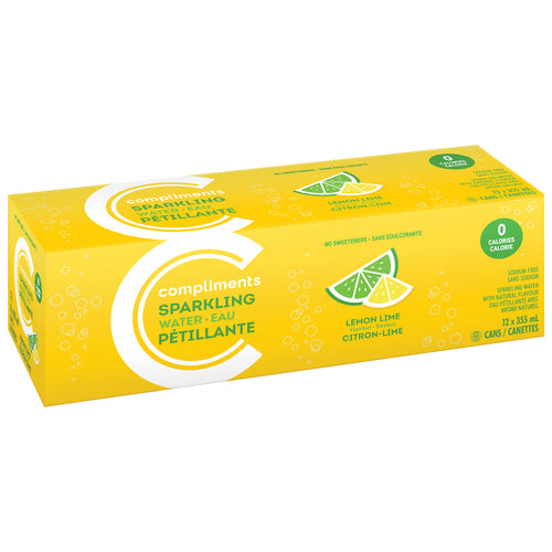 COMP SPRK WATR LEMN LIME 12pk