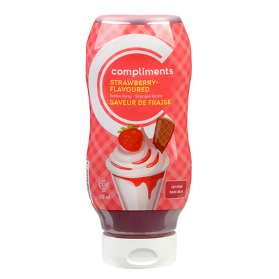 COMP STRWBRRY SUNDAE TOPPING [428 ml]