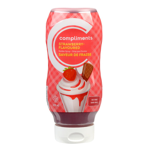 COMP STRWBRRY SUNDAE TOPPING [428 ml]