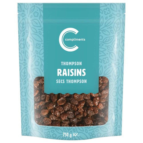 COMP THOMPSON RAISINS 750g