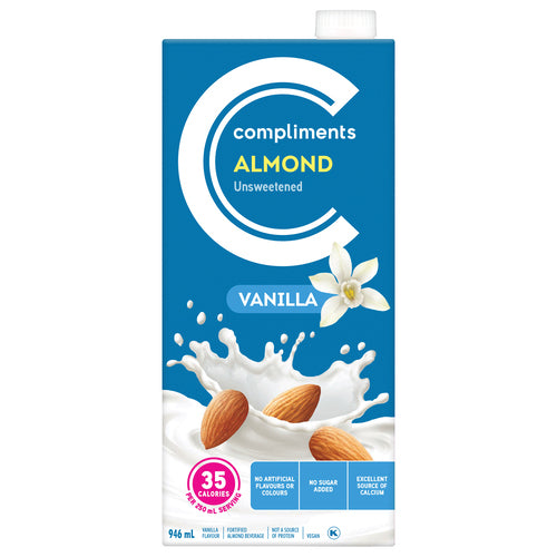 COMP VANILLA UNSWT ALMOND BEV [946 ml]