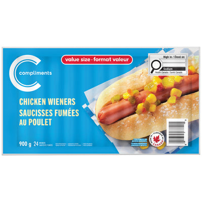 COMP VALUE SIZE CHICKEN WIENER [900 g]