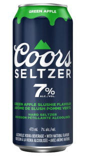 COORS GRN APPLE SLUSHIE SELTZR [473 ml]