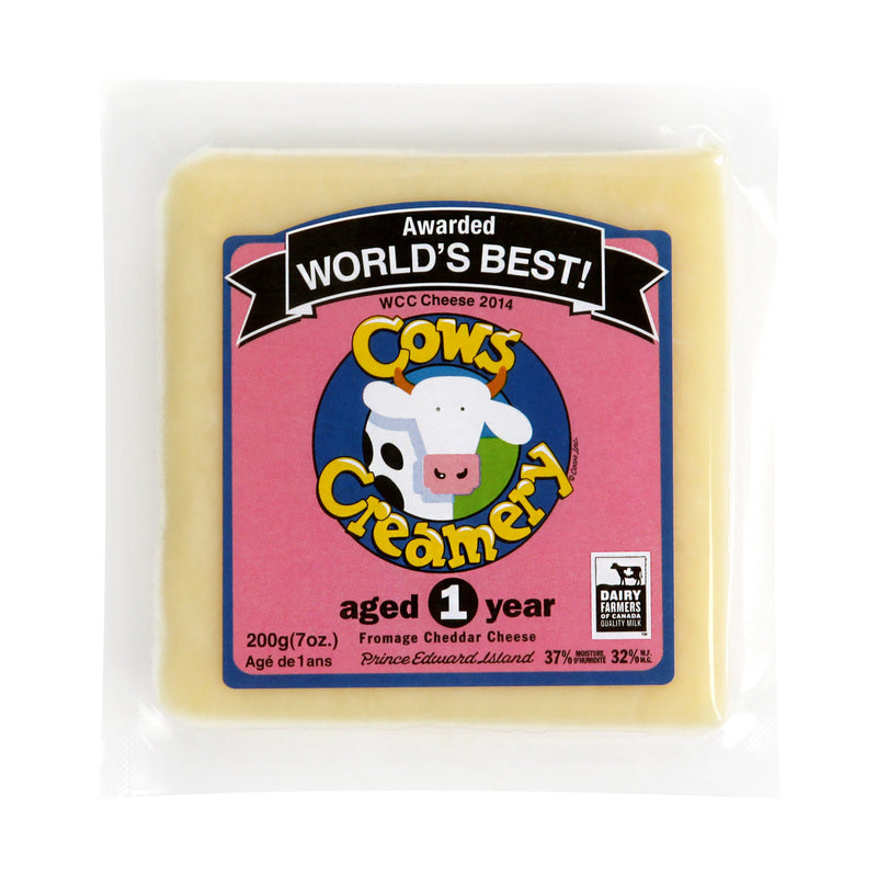COWS CREAMY 1 YEAR CHEDDAR [200 g]