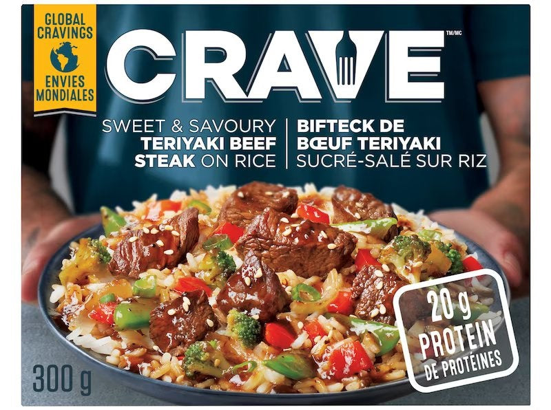 CRAVE BEEF TERIYAKI STK ON RIC