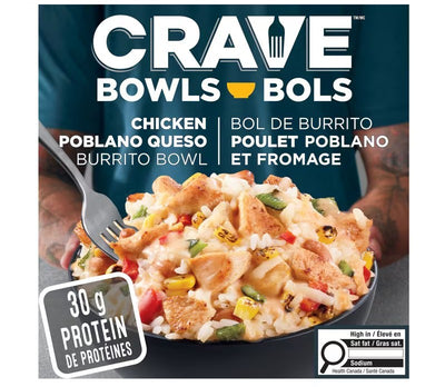CRAVE CHCK QUESO BURITO BOWL [340 g]