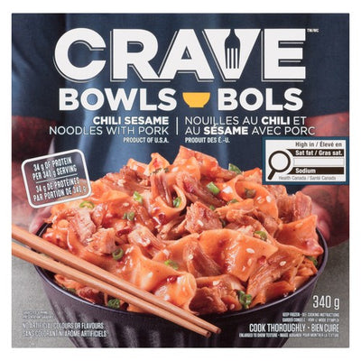 CRAVE CHILI PORK NOODLE BOWL [340 g]