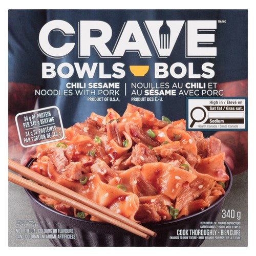 CRAVE CHILI PORK NOODLE BOWL [340 g]