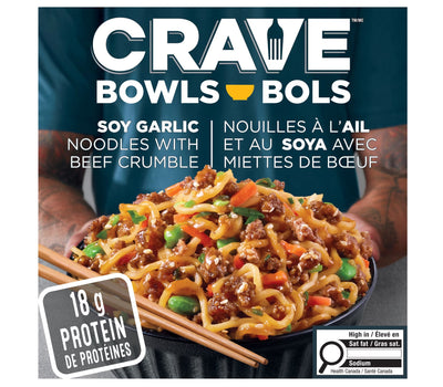 CRAVE GRLC BEEF NOODLE BOWL [340 g]