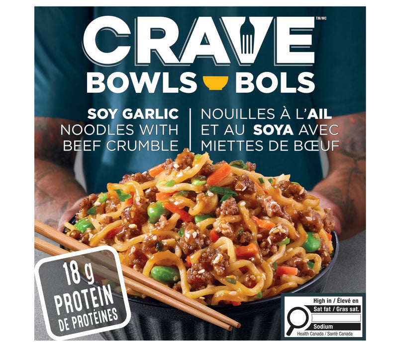 CRAVE GRLC BEEF NOODLE BOWL [340 g]