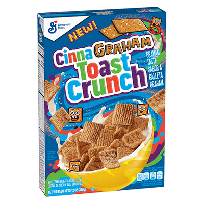 CINNAGRAHAM TOAST CRUNCH CEREA [340 g]