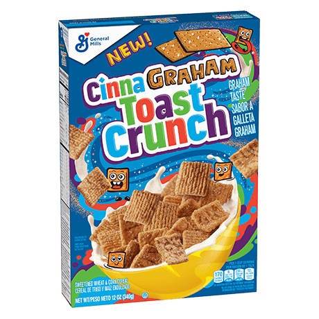CINNAGRAHAM TOAST CRUNCH CEREA [340 g]
