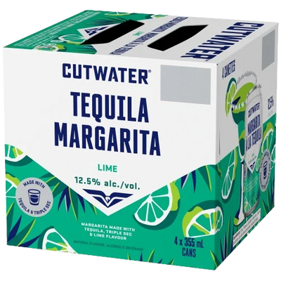 CUTWTR TEQULA MARGARITA 4pk [4 ea]