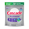 CASCADE PLATINUM DISHWASHING DETERGENT PACS FRESH SCENT 50s