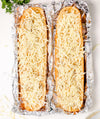 OPEN FACE GARLIC BREAD