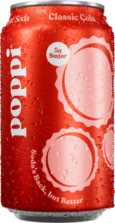 POPPI CLASSIC COLA 4x355ml [4 ea]